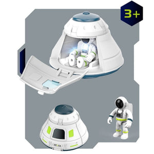 Astronaut Space Capsule Rocket Rover Car Toys 