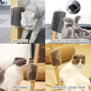 Pet Cat Face Scratcher Brush (12 Styles)