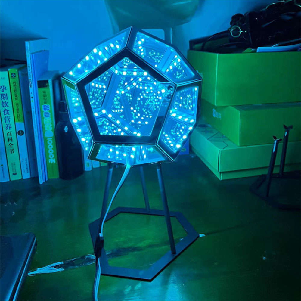 3D Dodecahedron Night Light Lamp