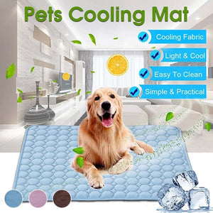 Pet Mat Sleeping Cooling Pad (4 Colors) XS-2XL