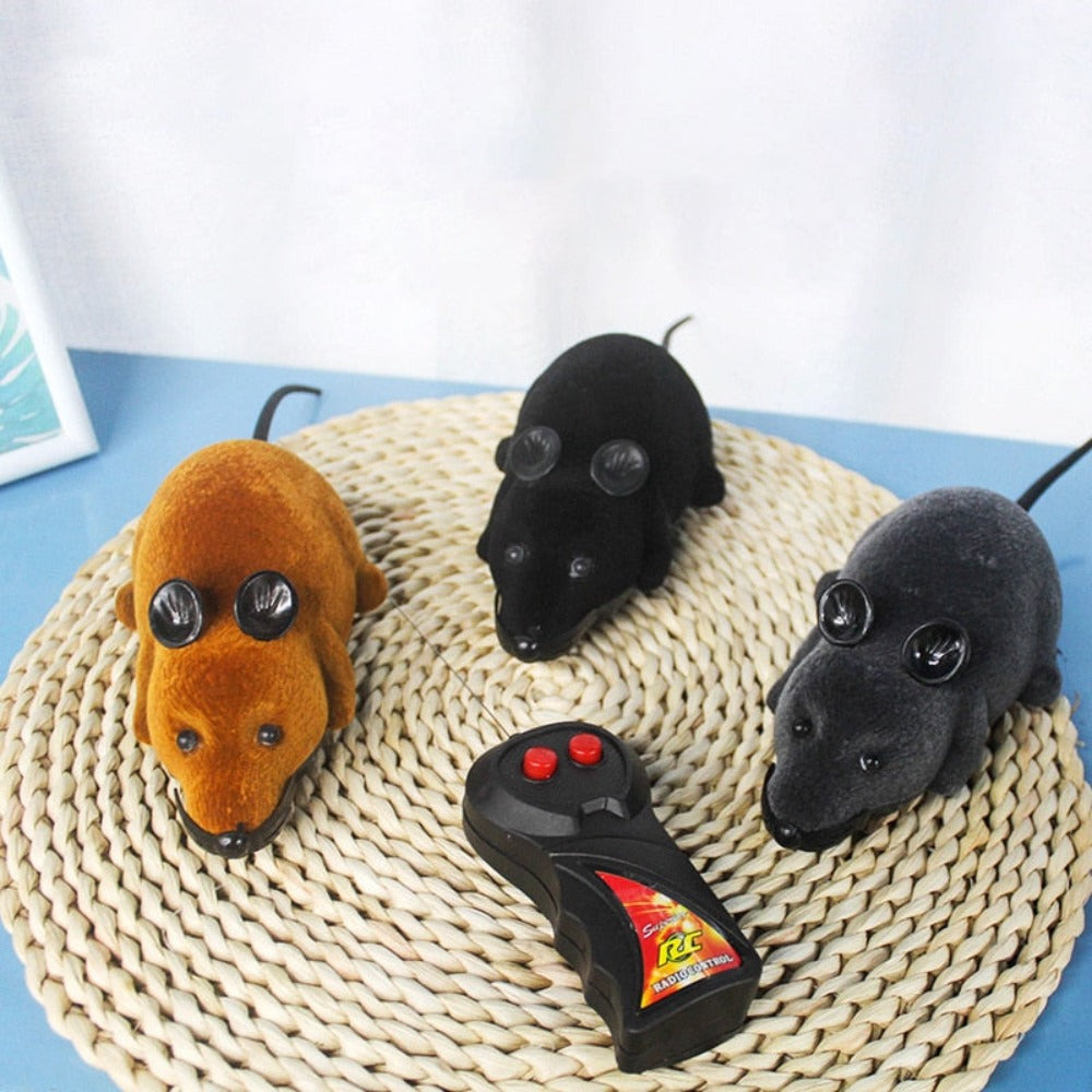 Remote Control Mouse Cat Toy (3 Colors)