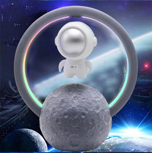Levitating Astronaut Magnetic Smart Speaker Lamp (4 Style)