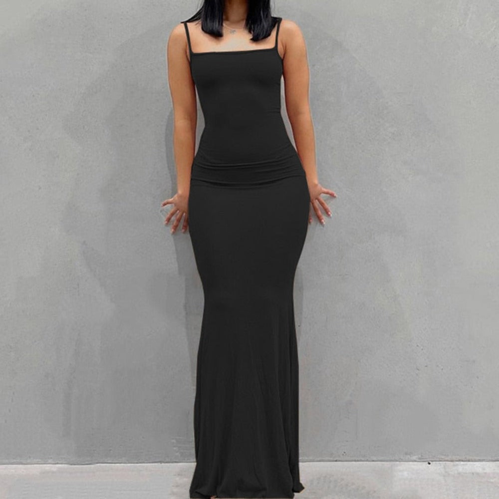 Maxi Sleeveless Bodycon Dress (14 Colors) XS-3XL