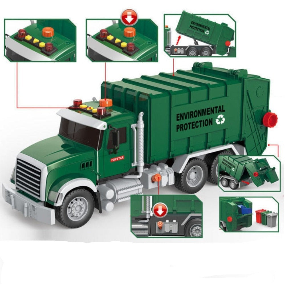 Garbage Truck Constructions Vehicle Children Car Toys (8 Options)