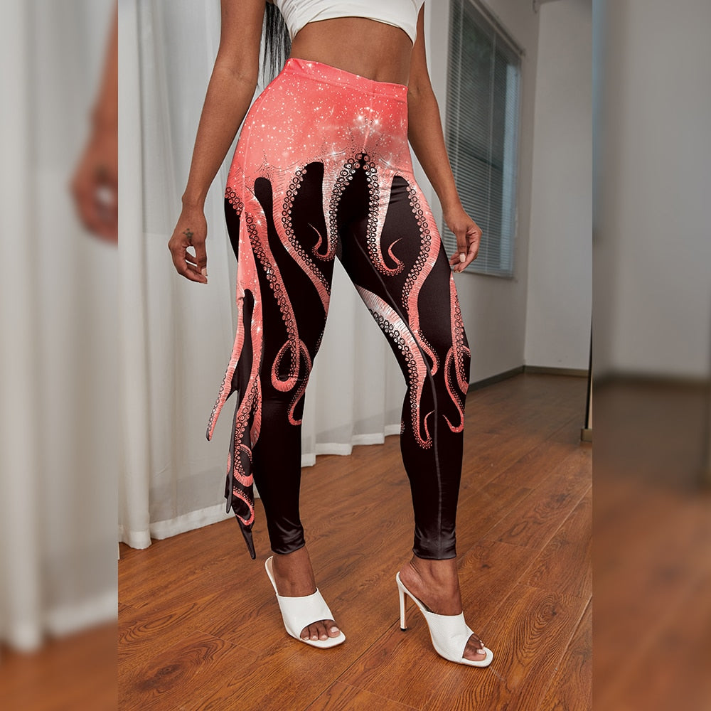 Mermaid Fins Fish Scale Leggings (12 Styles) S-XL