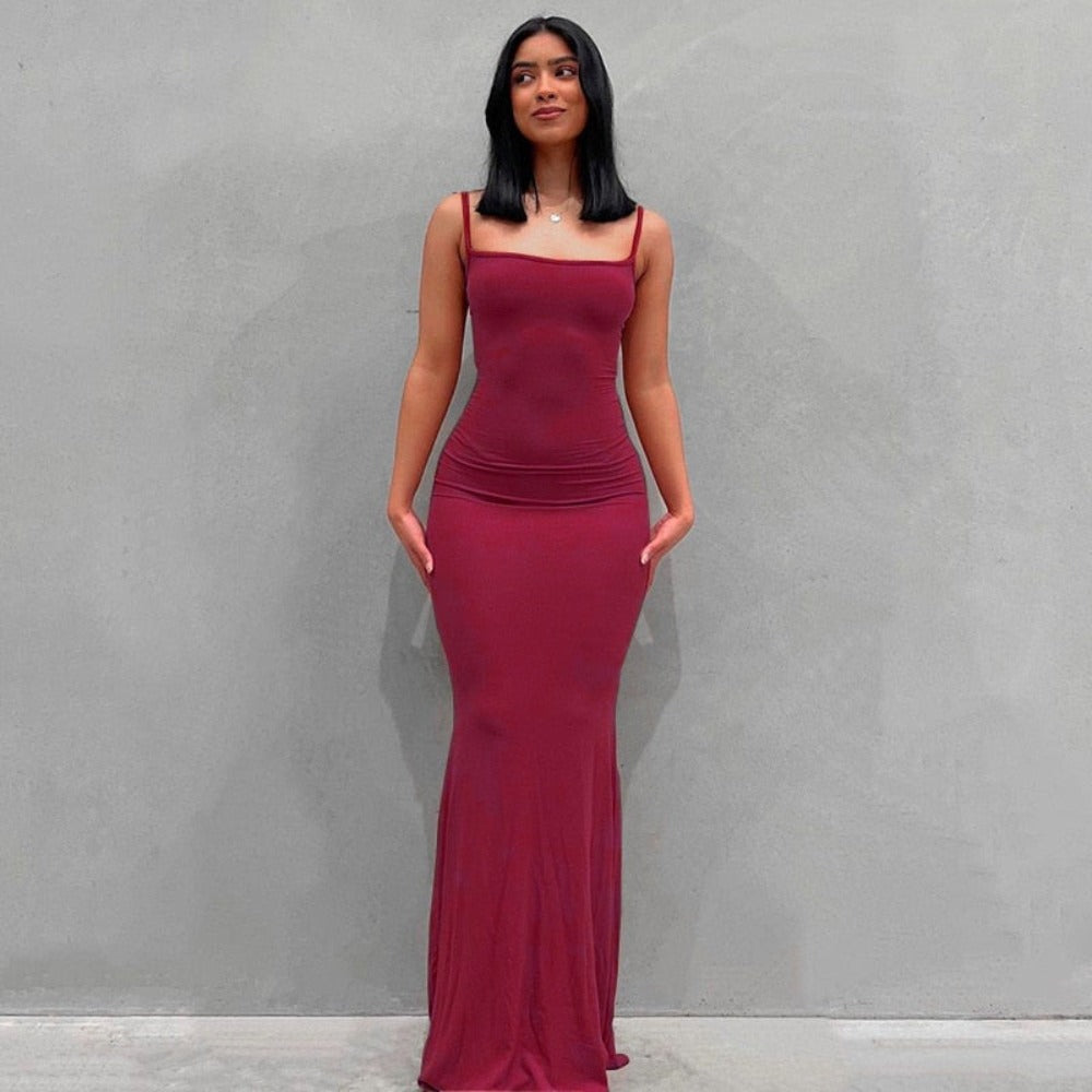 Maxi Sleeveless Bodycon Dress (14 Colors) XS-3XL