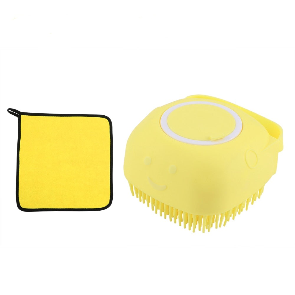Pet Bath Scrub Grooming Brush Kit (4 Options