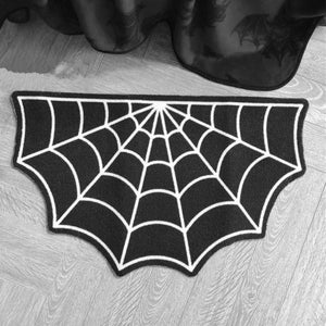 Halloween Spider Web Carpet Rug (4 Sizes)