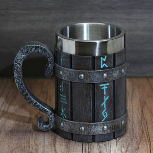 Viking Rune Barrell Mug (2 Styles)