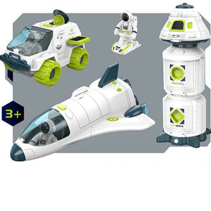 Astronaut Space Capsule Rocket Rover Car Toys 