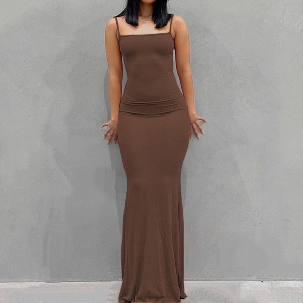 Maxi Sleeveless Bodycon Dress (14 Colors) XS-3XL