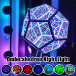 3D Dodecahedron Night Light Lamp