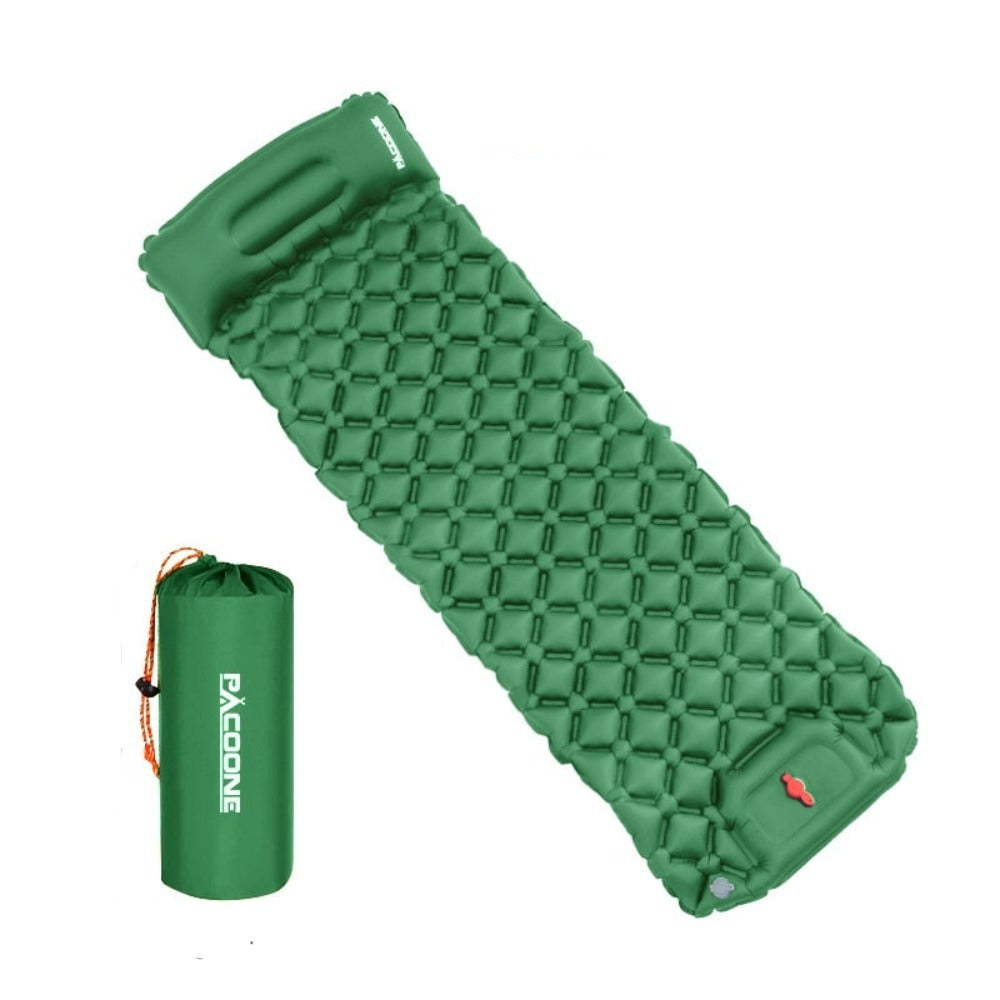 Inflatable Camping Mat Sleeping Pad (6 Colors) with Pillow