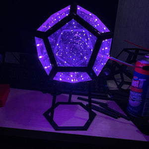 3D Dodecahedron Night Light Lamp