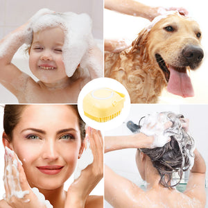 Pet Bath Scrub Grooming Brush Kit (4 Options