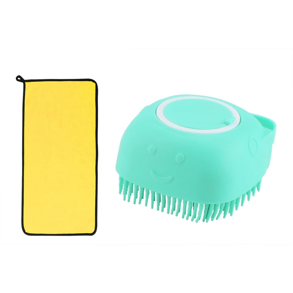 Pet Bath Scrub Grooming Brush Kit (4 Options