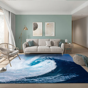 3D Waves Beach Carpet Rug Mat (7 Style) 40CM-160CM