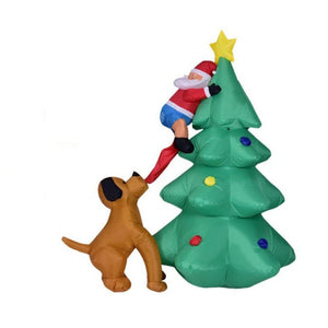 Inflatable Santa Claus LED Christmas Tree (4 Options)