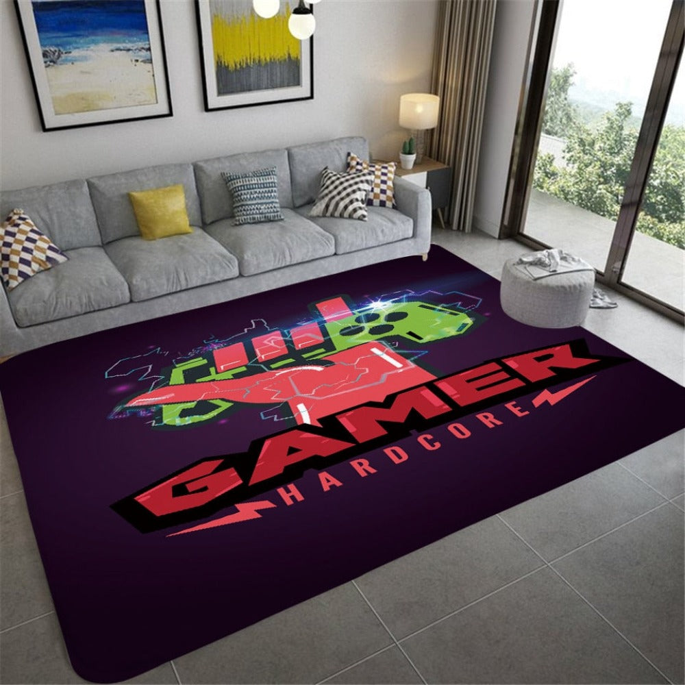 3D Gamer Carpet Rugs (21 Designs) 4 Sizes