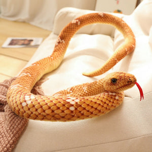 Cute Python Snake Stuffed Animal Pillow Plush (4 Colors) 200CM