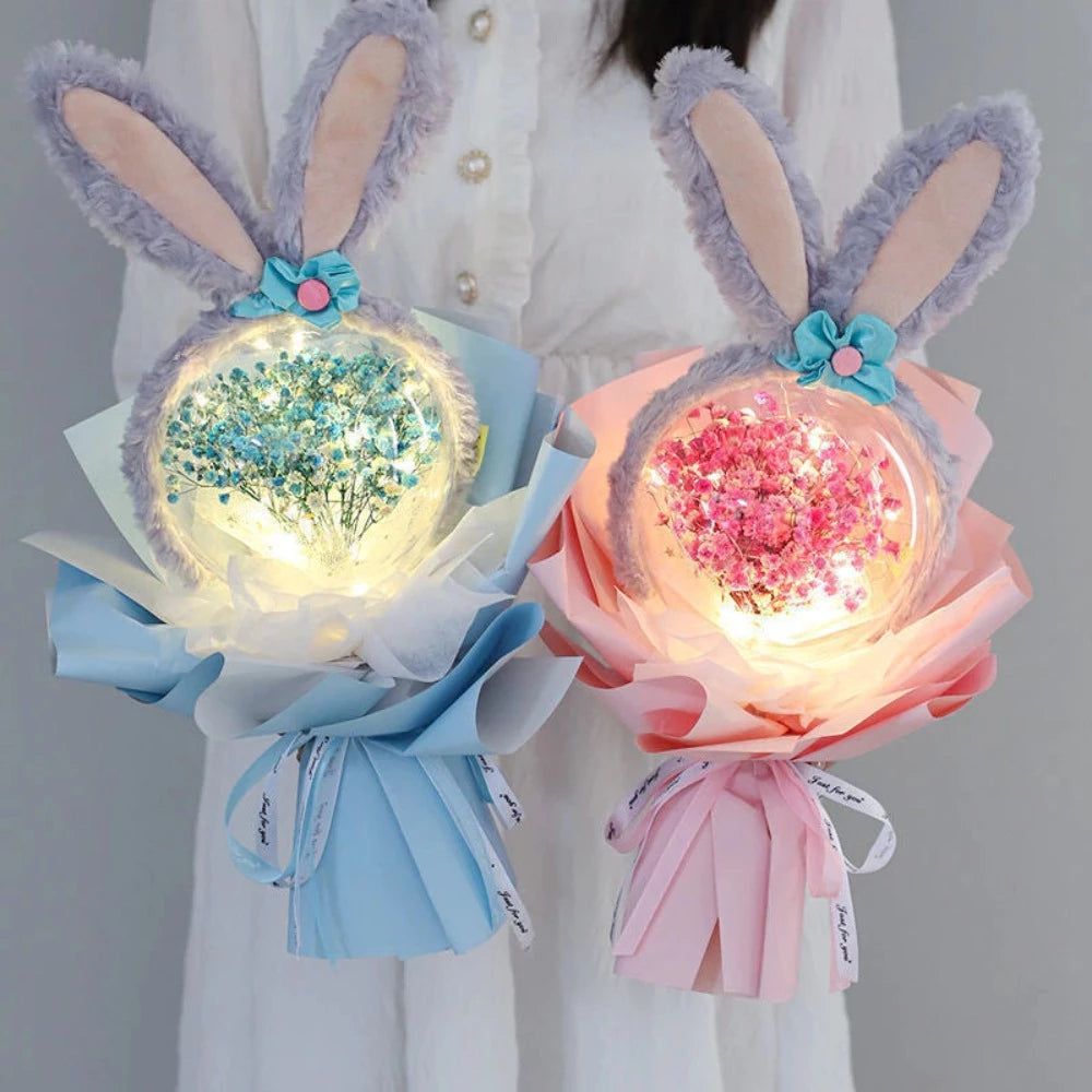 Bobo Bubble Flower Bouquet Animal Ear Shape (10 Options)