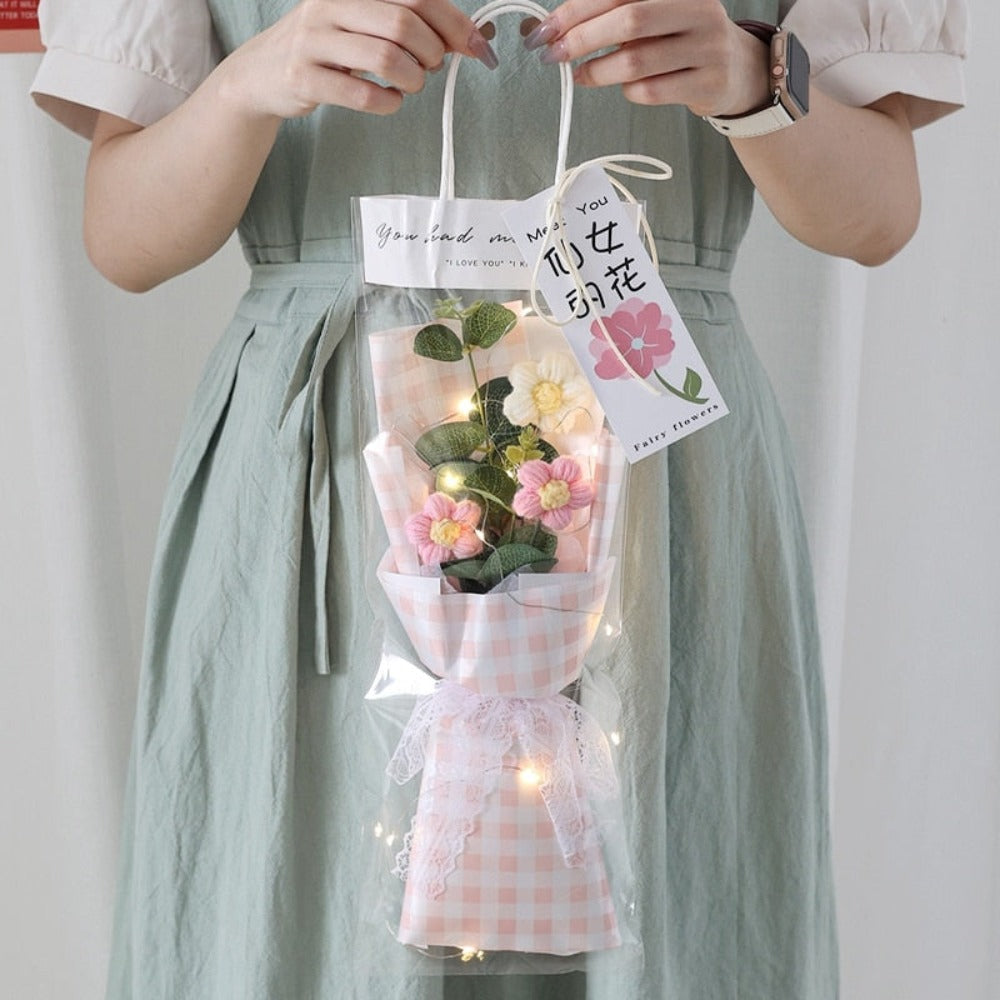 Sunflower Plush Bouquet Flower (14 Options) with Gift Bag