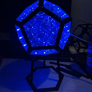 3D Dodecahedron Night Light Lamp