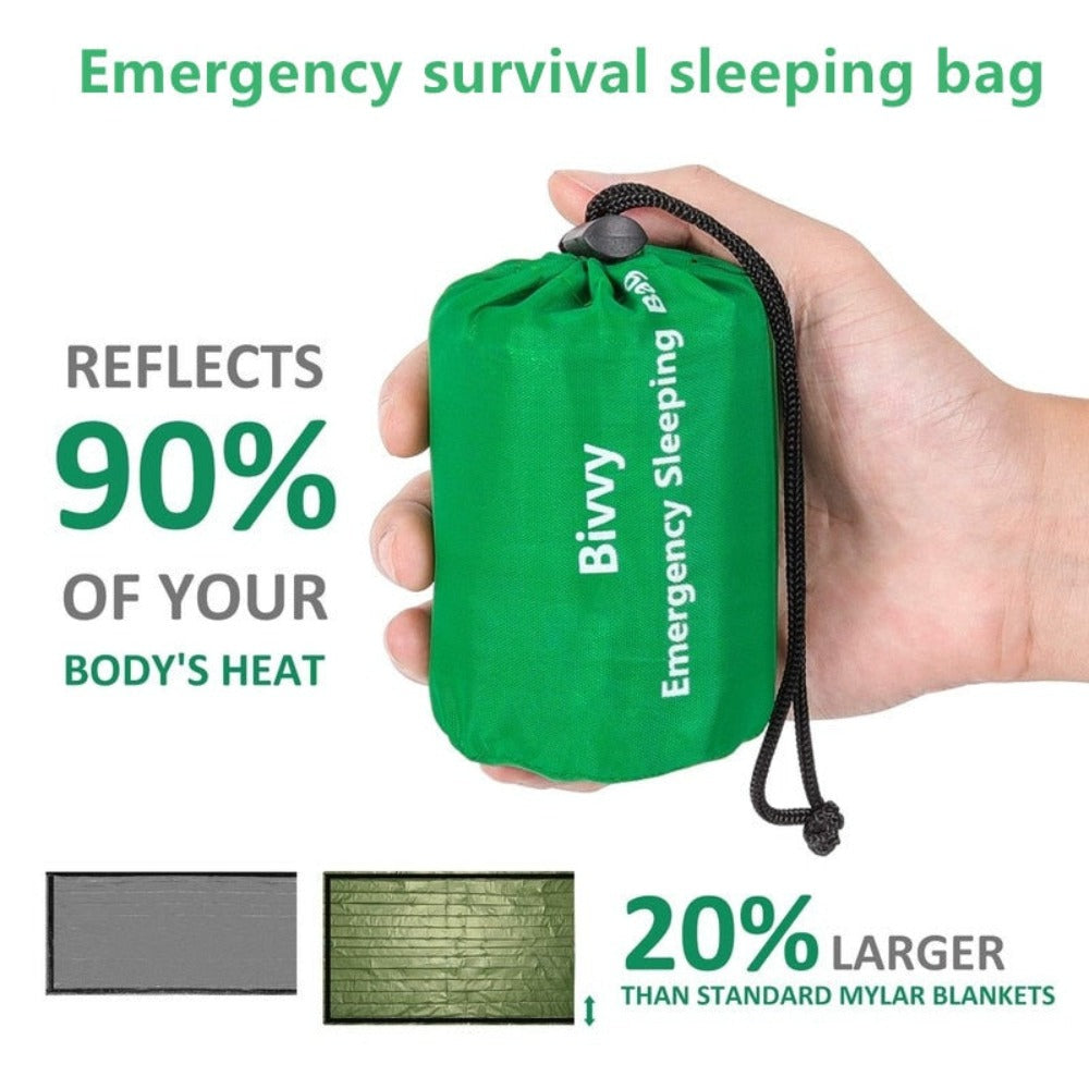 Thermal Emergency Blanket Sleeping Bag (3 Colors)