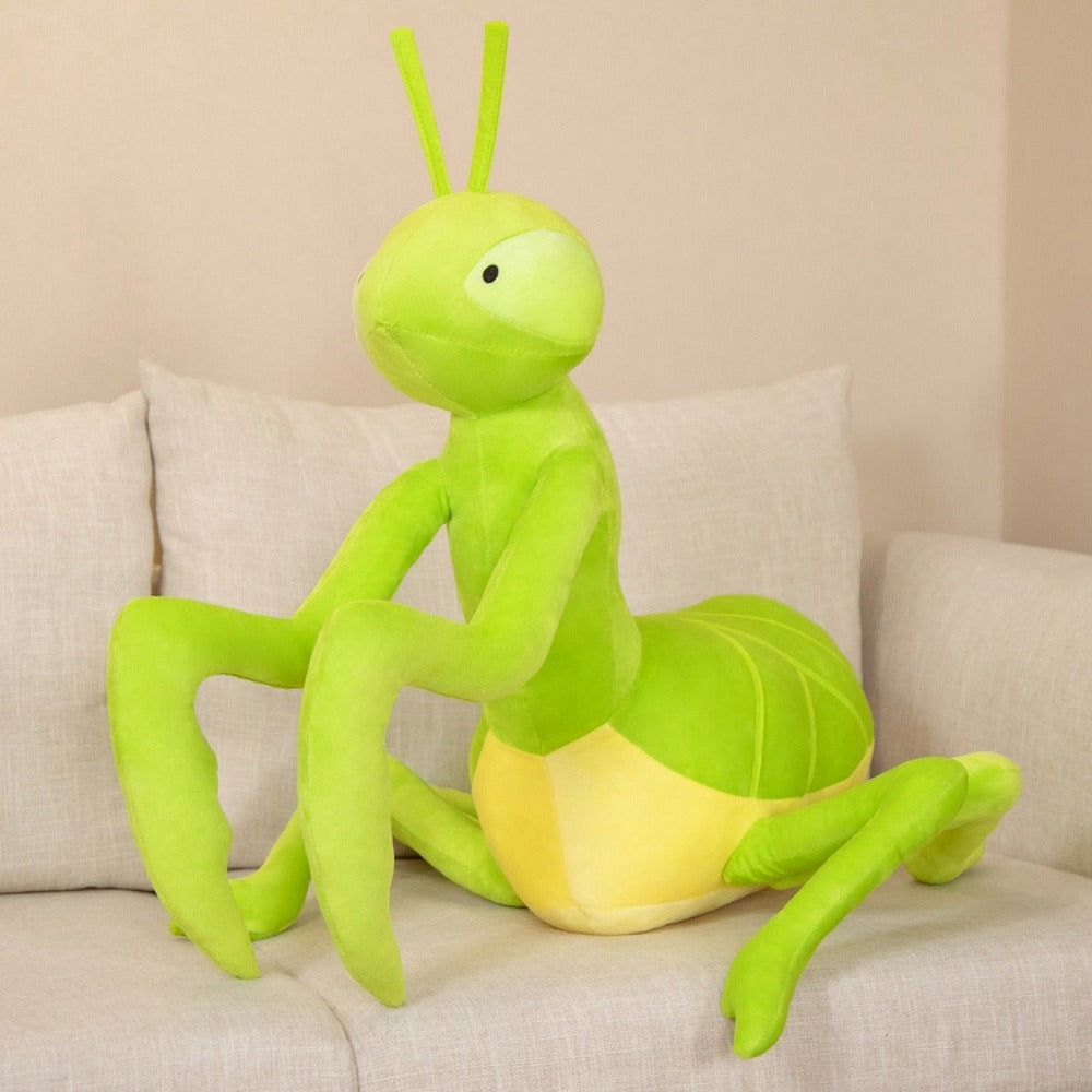 Kawaii Mantis Stuffed Animal Pillow Plush