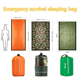 Thermal Emergency Blanket Sleeping Bag (3 Colors)