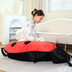 Wearable Lady Bug Shell Stuffed Animal Pillow Plush (2 Size)