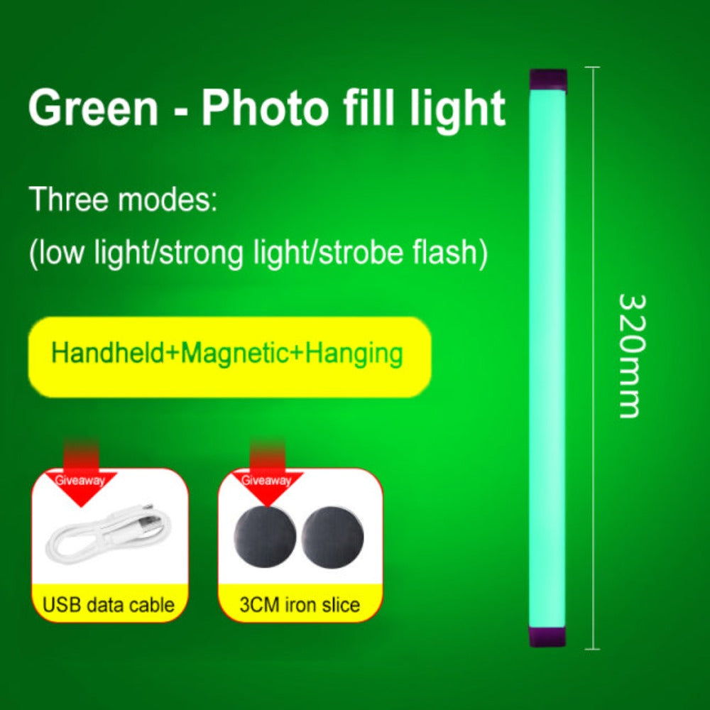 LED Handheld RGB Tube Strip Fill Lights (7 Colors) Best Gift Shoppers