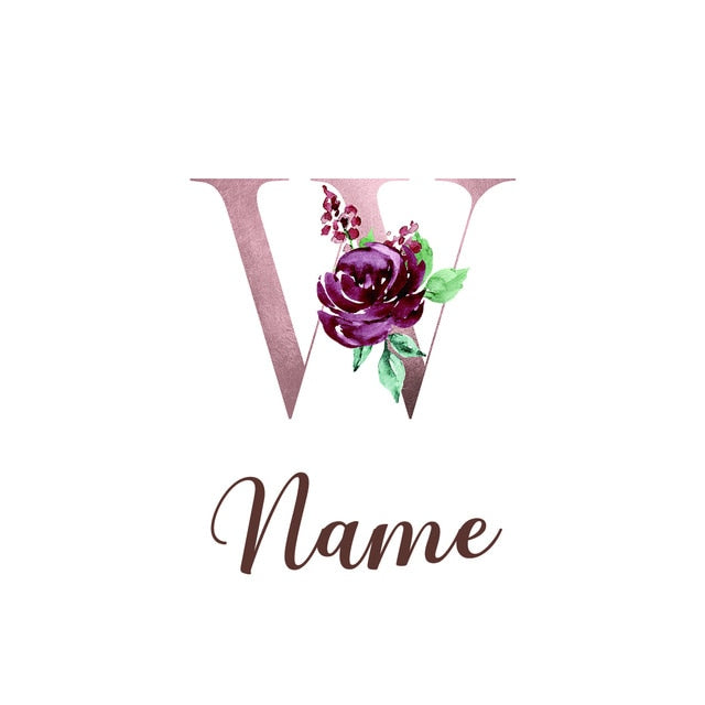 Personalized Custom Name Travel Jewelry Box (2 Colors) A-Z