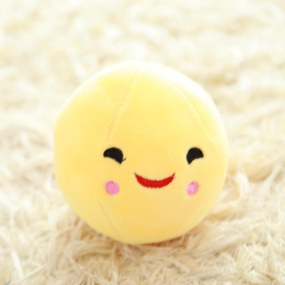 Kawaii Peapod Pillow Plush Stuffed Smiley Emojis (2 Colors) Small 25cm