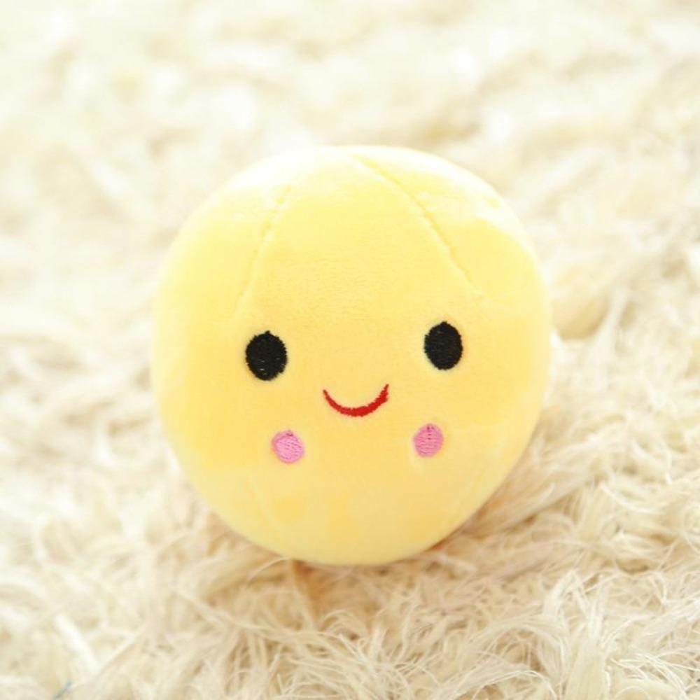 Kawaii Peapod Pillow Plush Stuffed Smiley Emojis (2 Colors) Small 25cm