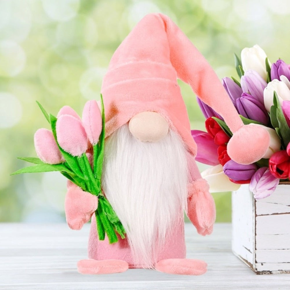 Cute Magical Valentine Gnome Stuffed Animal Plush (4 Colors) 2 Styles