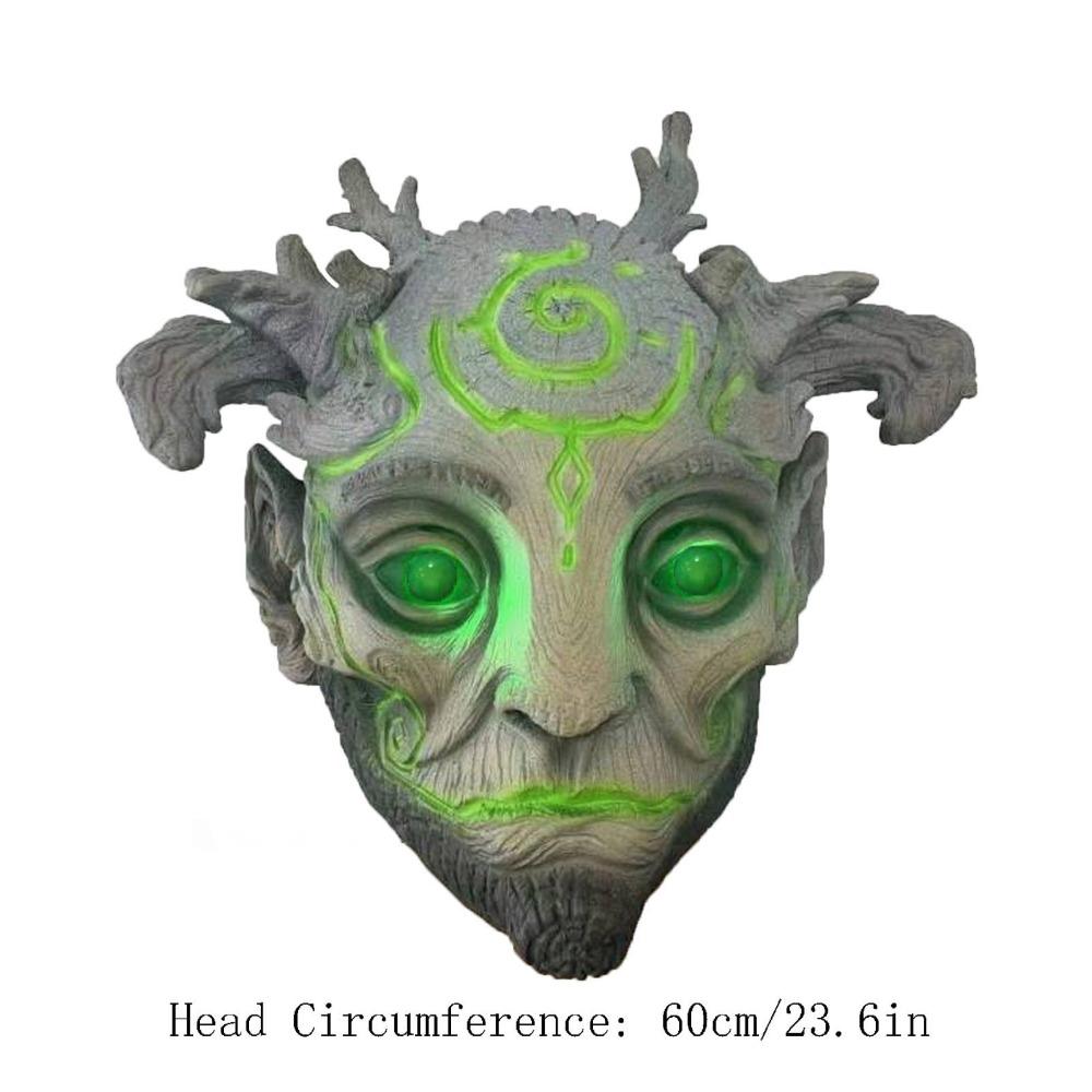 LED Luminous Glowing Costume Forest Spirit Mask (2 Styles)