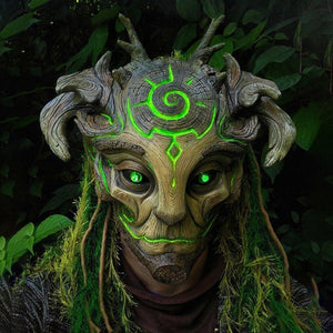 LED Luminous Glowing Costume Forest Spirit Mask (2 Styles)