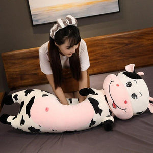 Cute Cow Calf Pillow Plush Stuffed Animal (3 Sizes)