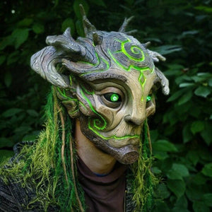 LED Luminous Glowing Costume Forest Spirit Mask (2 Styles)