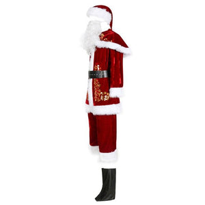 Santa Claus Christmas Costume Suit (Size L-4XL)