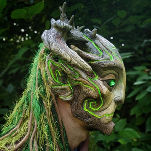 LED Luminous Glowing Costume Forest Spirit Mask (2 Styles)