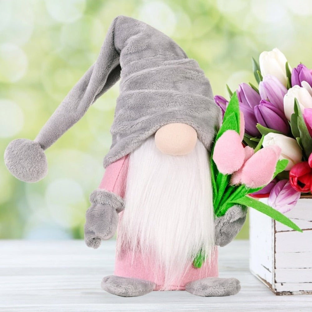 Cute Magical Valentine Gnome Stuffed Animal Plush (4 Colors) 2 Styles