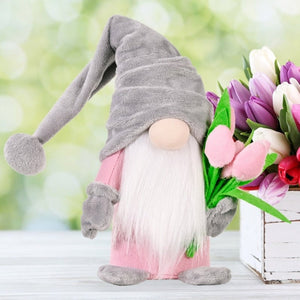 Cute Magical Valentine Gnome Stuffed Animal Plush (4 Colors) 2 Styles