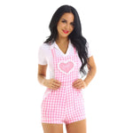 Baby Sweetheart Pink Overall Women's Shorts S-L