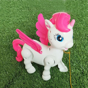 Walking Singing Electronic Unicorn Pegasus (Variant 2)