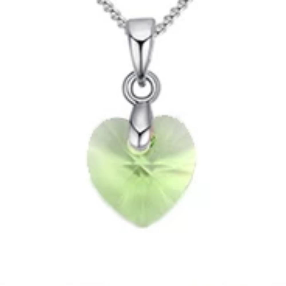Mini Swarovski® Crystal Heart Pendant Necklace (16 Styles)