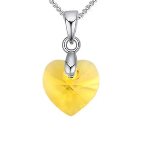 Mini Swarovski® Crystal Heart Pendant Necklace (16 Styles)
