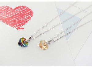 Mini Swarovski® Crystal Heart Pendant Necklace (16 Styles)