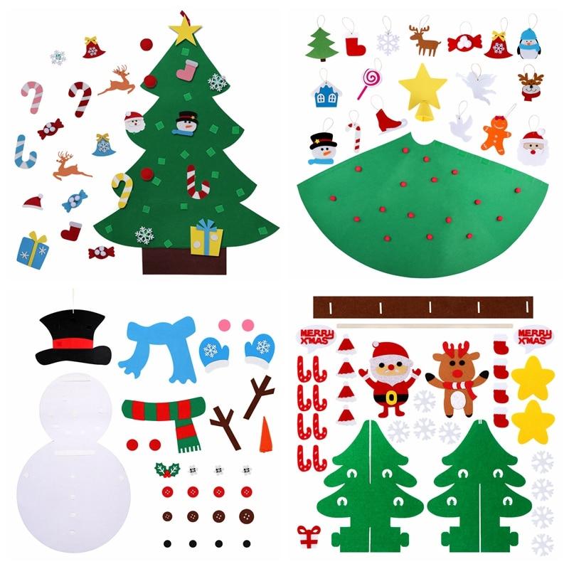 DIY 3D Felt Christmas Tree (7 Designs) Free Promotion